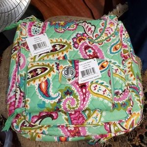 Vera Bradley mail bag with matching wallet